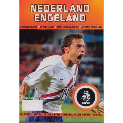 NETHERLANDS v ENGLAND AMSTERDAM ARENA NOVEMBER 2006