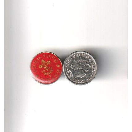 Scout Metal Pin Badge Japan??? - Used (BZ21)