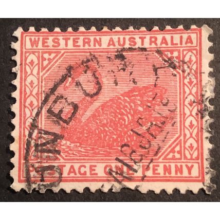 AUSTRALIAN STATES..-western australia SG 139 USED 1d #1