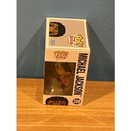 Funko Pop! Michael Jackson #359 Facsimile Laser Autographed (Box & Protector)