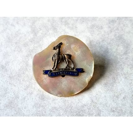 Original WW1 / WW2 British Royal Warwickshire Regiment Sweetheart Brooch