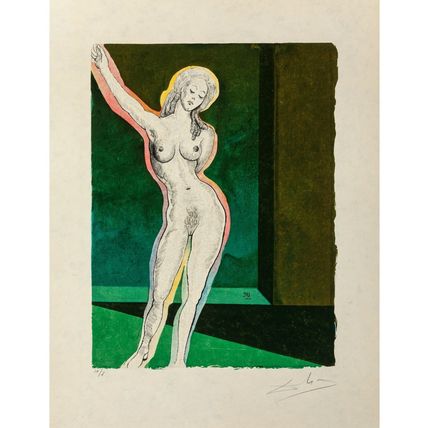 Salvador Dalí Three Plays by the Marquis de Sade 1969 Picture 7 Poster Canvas Mo