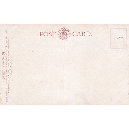 ED 78 ABINGER HAMMER.. PRINTED ART POSTCARD