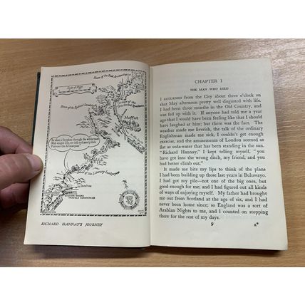1950 JOHN BUCHAN "THE THIRTY NINE STEPS" FICTION SMALL HARDBACK BOOK (P2)