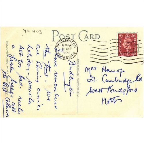 The Sands,Bridlington, Yorkshire Postcard (Yks703)