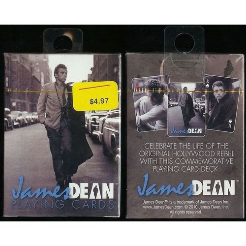 JAMES DEAN Photo Playing Cards Deck 2010 MIP/Mint/New