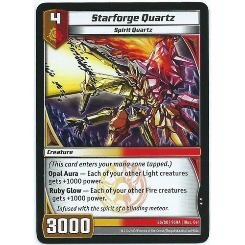 Kaijudo - Shattered Alliances - #55/80 - Starforge Quartz
