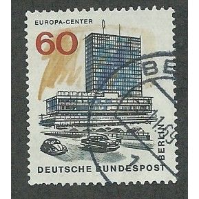 BERLIN -1965 60pf 'NEW BERLIN - EUROPA CENTRE' FINE USED (EBID49-603)