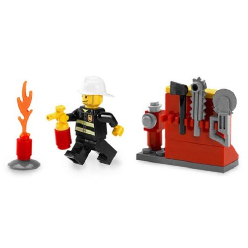 Lego City Firefighter Fireman Set 5613 New In Sealed Box