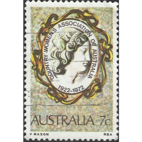AUSTRALIA, Country Women's Association, brown 1972, 7c, #2
