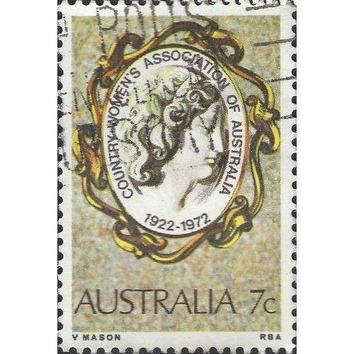 AUSTRALIA, Country Women's Association, brown 1972, 7c, #3