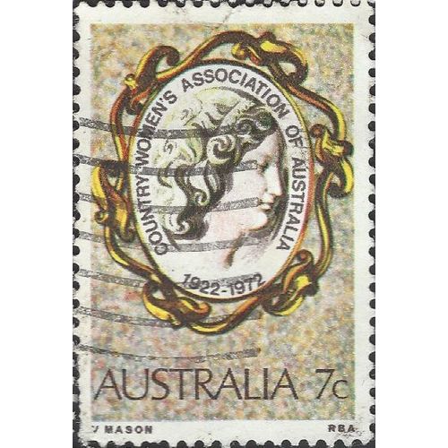 AUSTRALIA, Country Women's Association, brown 1972, 7c, #4