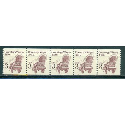 2252 3c Conestoga Wagon Fine MNH Dry Gum PNC 1/5 V0541