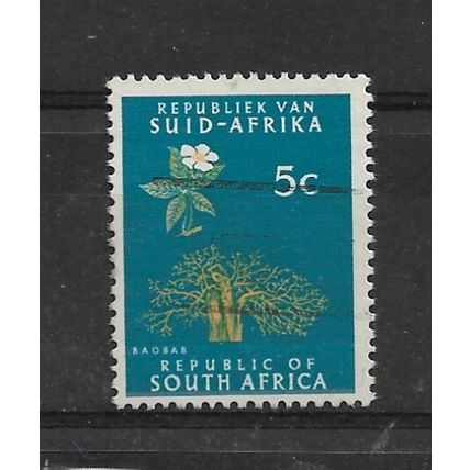 SouthAfrica.SG204 5c Baobab Tree.Variety Unchecked.Fine Used.June22f