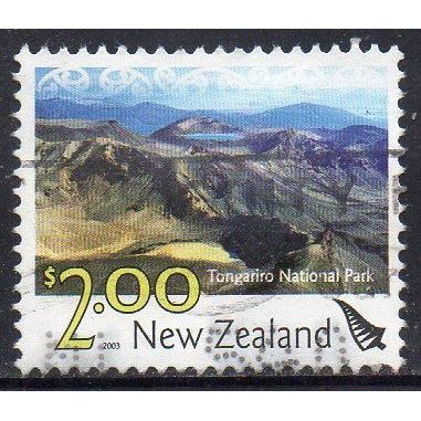 New Zealand 2003 Scenic Definitives - Tongariro National Park $2 Used