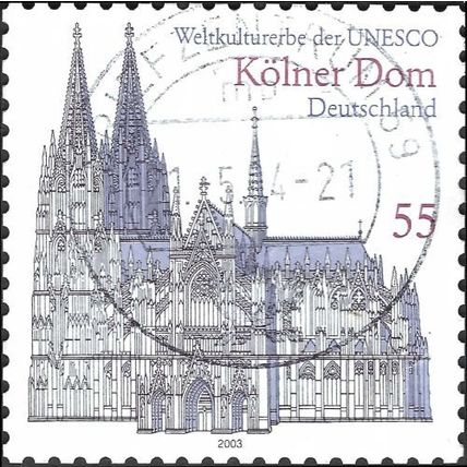 GERMANY, Cologne Cathedral, grey 2003, 0.55