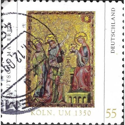 GERMANY, Cologne, Adoration of the Magi, gold 2002, 0.55