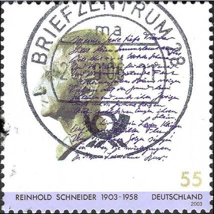 GERMANY, Reinhold Schneider, white 2003, 0.55