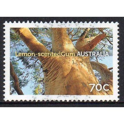 Australia 2015 Australian Trees - Lemon Scented Gum 70c Used