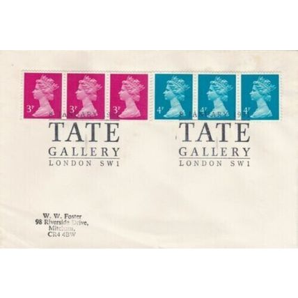 GB 1991 Tate Gallery Special Cancel Cover typed VGC