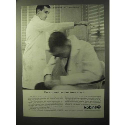 1964 A.H. Robins Pharmaceutical Ad - Turn About