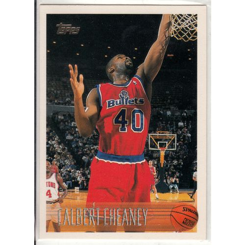 1996-97 Topps Basketball Calbert Cheaney card #689- NBA- Bullets