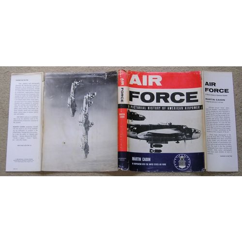 Air Force - A Pictorial History of American Airpower by Martin Caidin - HB/dj