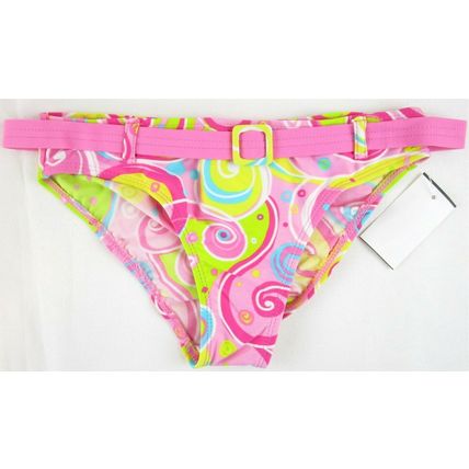 NWT Angel Beach Girls 2 Pc Pink Embellished Heart Tankini Swimsuit Set, 10 or 12