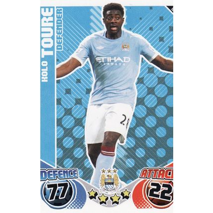 Match Attax 2010/2011 182 Kolo Toure Manchester City