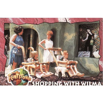 The Flintstones Trading Cards 44 Shopping With Wilma