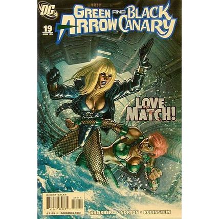 Green Arrow/Black Canary # 019 VFN- AMERICAN COMICS