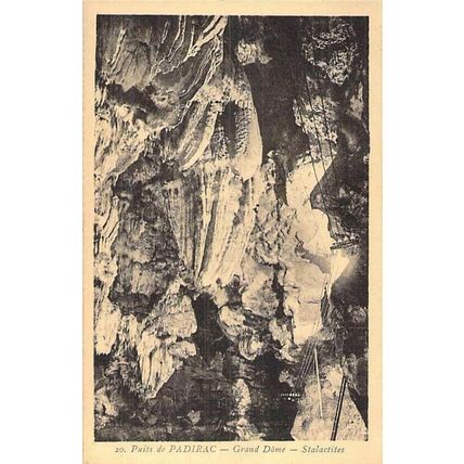 Padirac Grand Dome France Postcard unused VGC