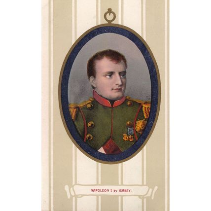 Napoleon I 1st Isabey Real Photo Antique Postcard