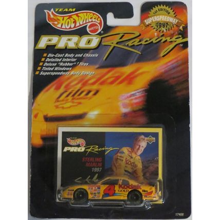 Hot Wheels Pro Racing 1997 Collector 1st Edition Sterling Marlin Kodak Car