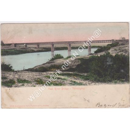 PPC Vaal River Bridge Vereeniging Gauteng South Africa 1905