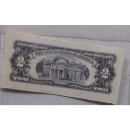 set of mini dollars 2 inch x 3/4 inch doll house money