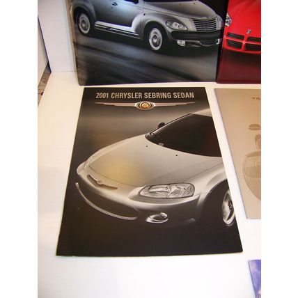 2001 CHRYSLER PT STRATUS SEBRING PLYMOUTH PROWLER NEON JEEP SALES BROCHURES (6)
