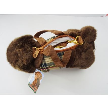 Chocolate Labrador shaped hand or shoulder bag by Faithful Friends Collectables