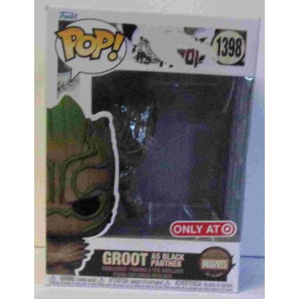 FUNKO / POP ' MARVEL GROOT as BLACK PANTHER figure (2024)
