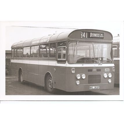 Black & White Photograph of Maidstone & District Motor Services Ltd. - MKL 263P