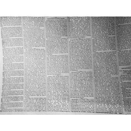 The New York Times, Sunday July 16, 1865. Civil War; Miss Harris Insanity Trial