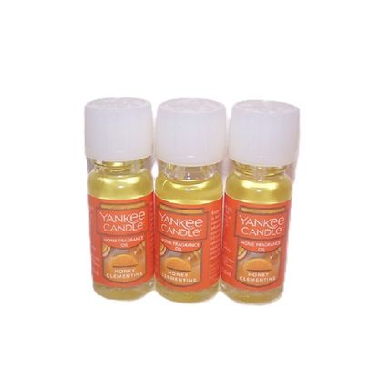 Yankee Candle Honey Clementine Home Fragrance Oil .33 oz x3