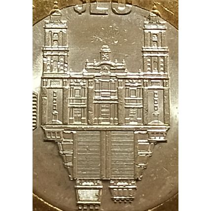 Mexico Tenochtitlan 500 years of History 1521 Bimetallic $20 pesos 2021