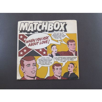 4 X 7 INCH VINYL SINGLES. MATCHBOX, AMI STEWART, BELINDA CARLISLE, THE WEATHER G