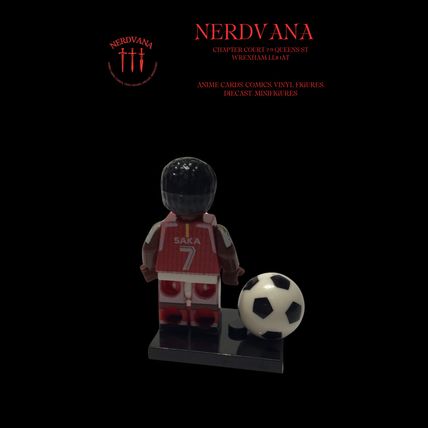 Minifigure Blocks Sports Football Arsenal Saka