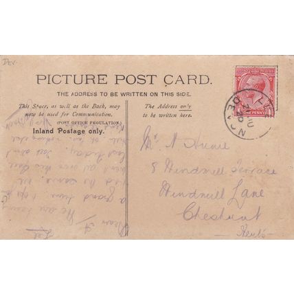 B980 ILFRACOMBE - BULL'S POINT LIGHT HOUSE . PRINTED POSTCARD