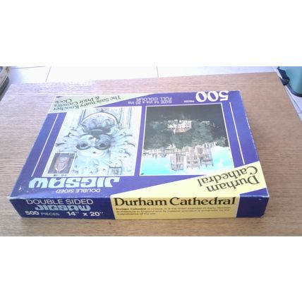 DURHAM CATHEDRAL Double-Sided Jigsaw Puzzle (500 Piece) Creative Cards
