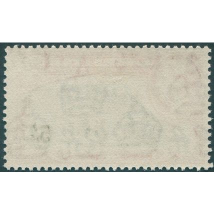 Gibraltar 1944 5s black & carmine Perf 13 SG129b unused