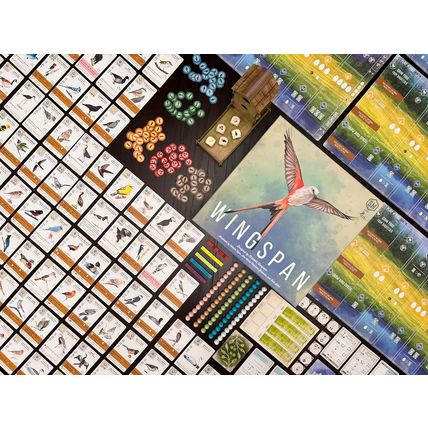 Stonemaier Games: Wingspan (Base Game) by Elizabeth Hargrave | a Relaxing, Award