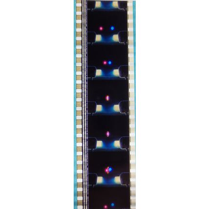 POKEMON - PK ZXB - C056d . 1 STRIP OF 5 - 35MM - FILM CELLS